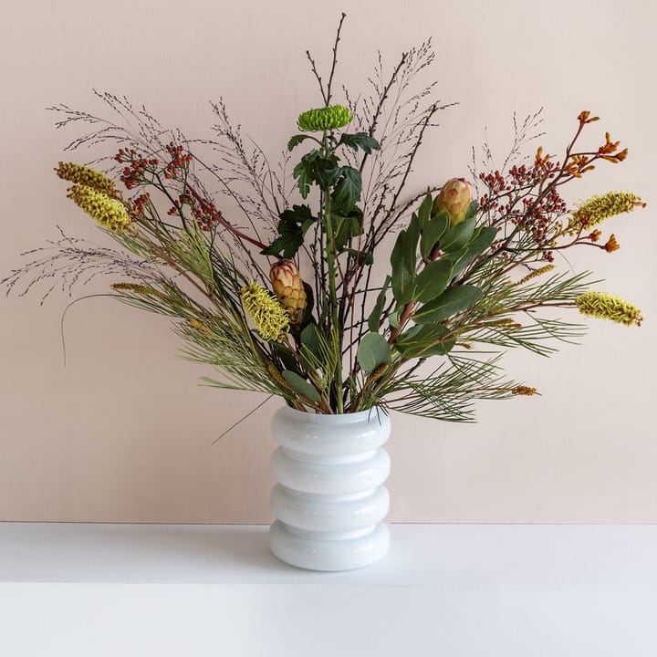 Vase Bulb 25 cm, White URBAN NATURE CULTURE