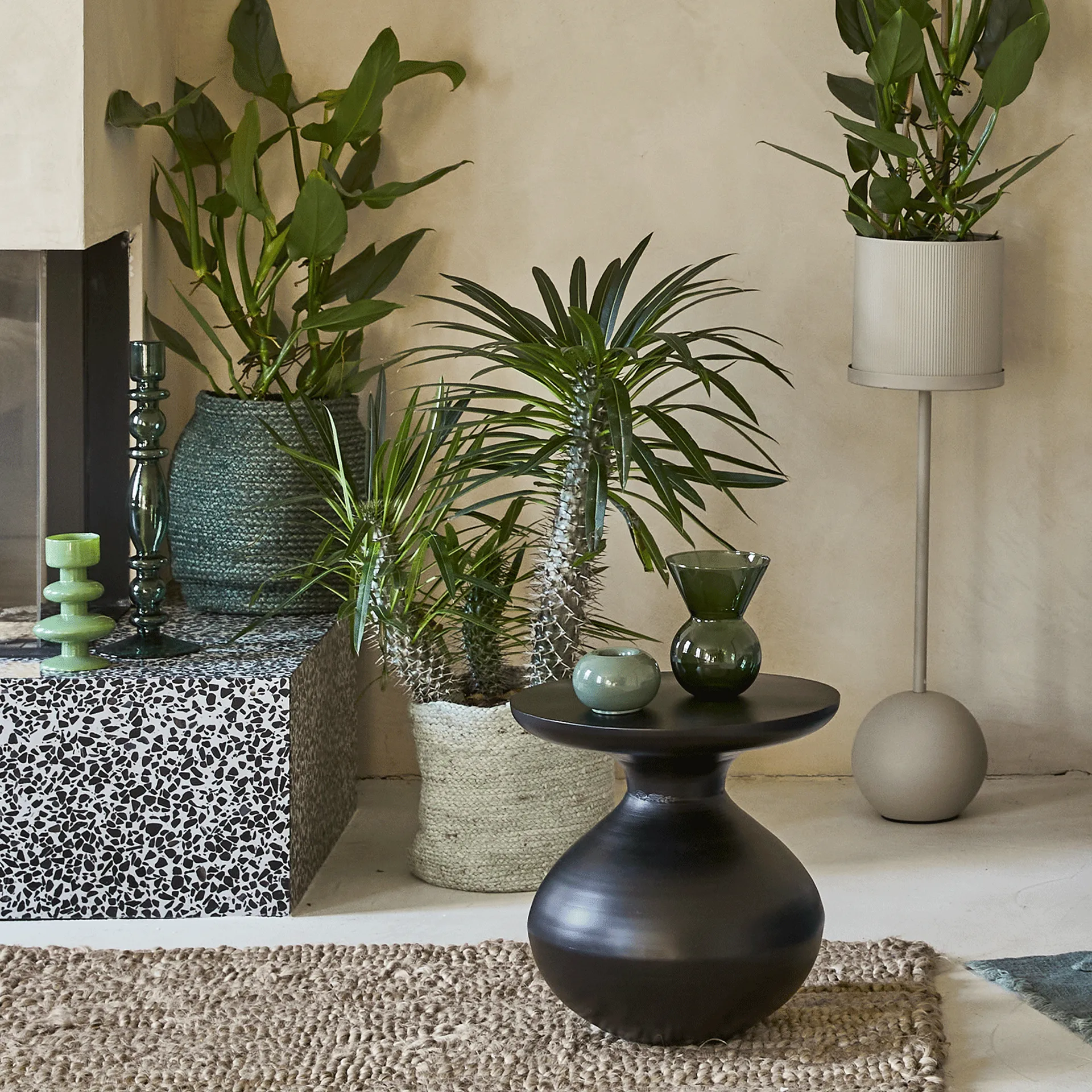 Vase By Mieke Cuppen 15 cm, Duck green URBAN NATURE CULTURE