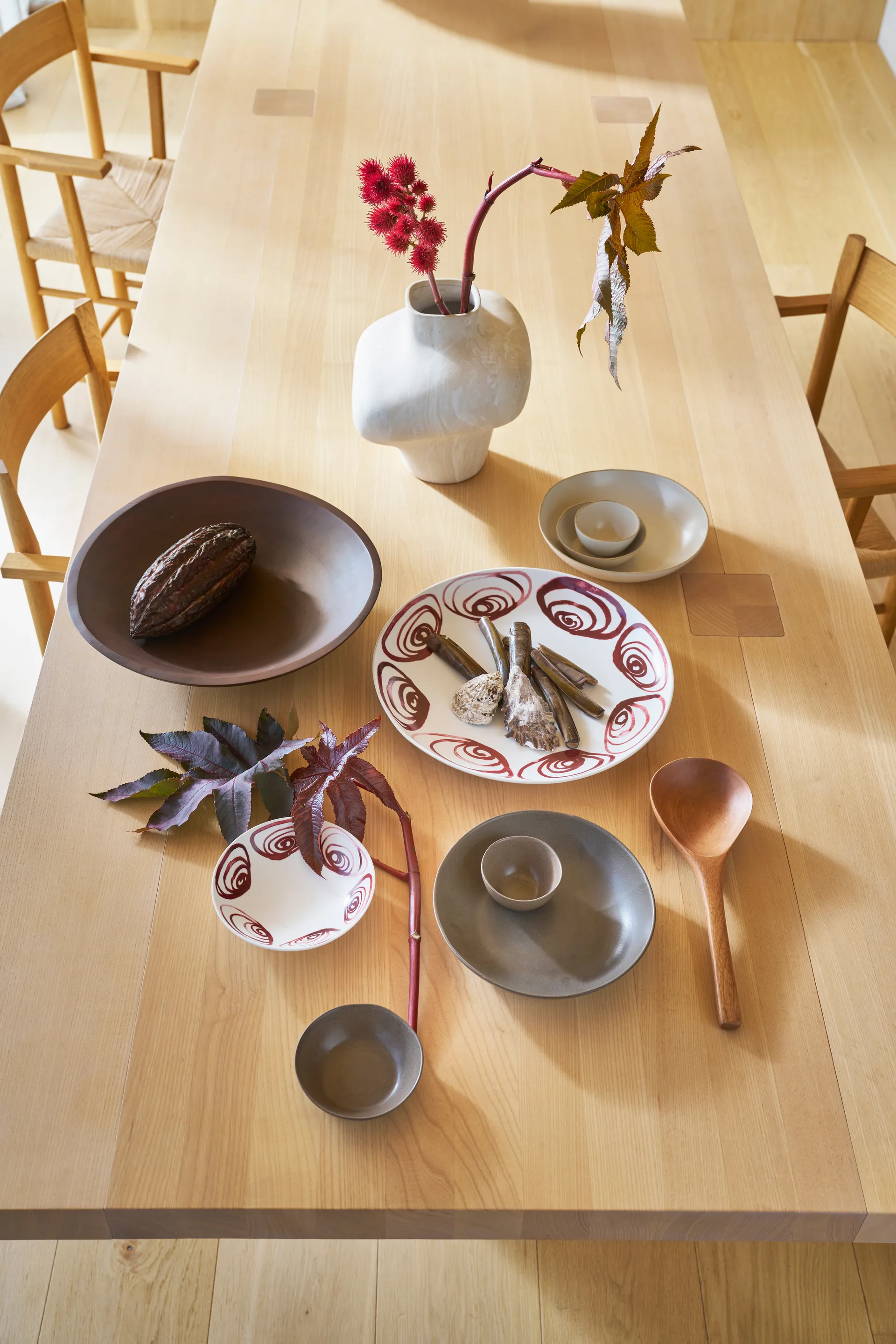 Vase Kary 26 cm, Natural URBAN NATURE CULTURE