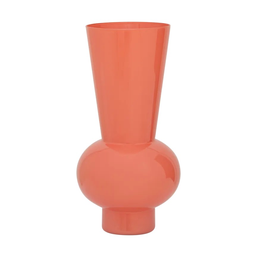 Vase Keiko 38,5 cm, Peach pink URBAN NATURE CULTURE