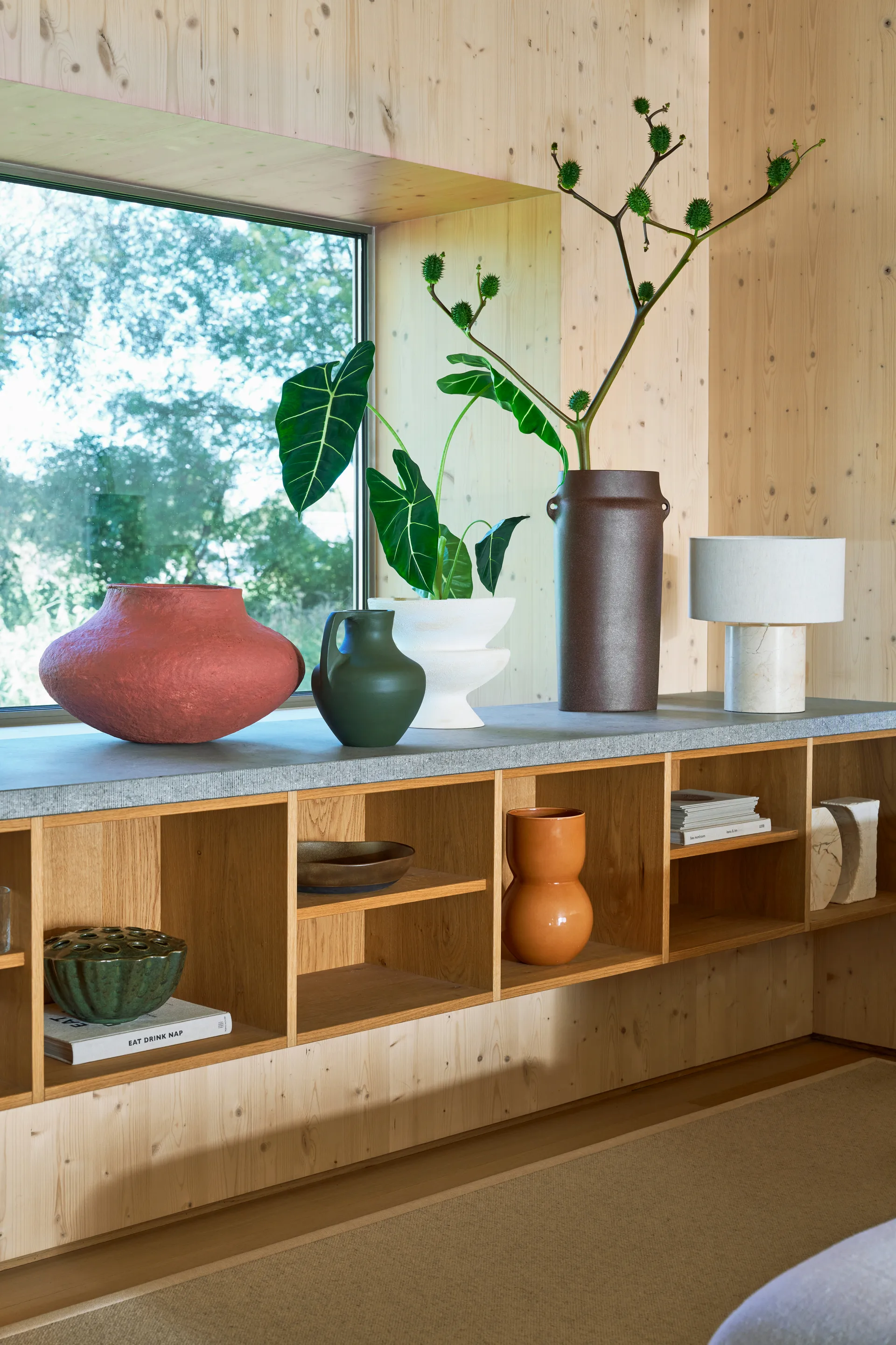 Vase Nea Ø24 cm, Green URBAN NATURE CULTURE