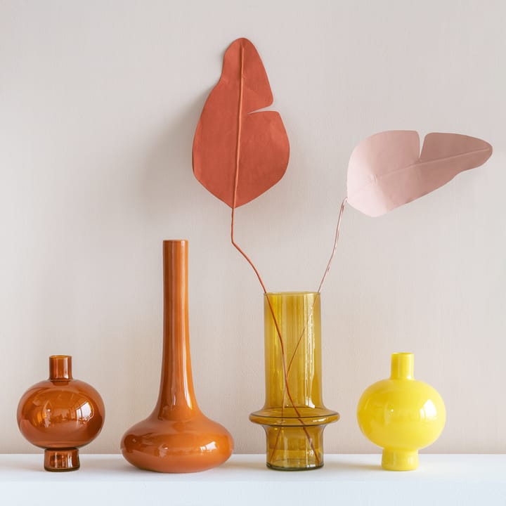 Vase Round 20 cm, Golden oak URBAN NATURE CULTURE