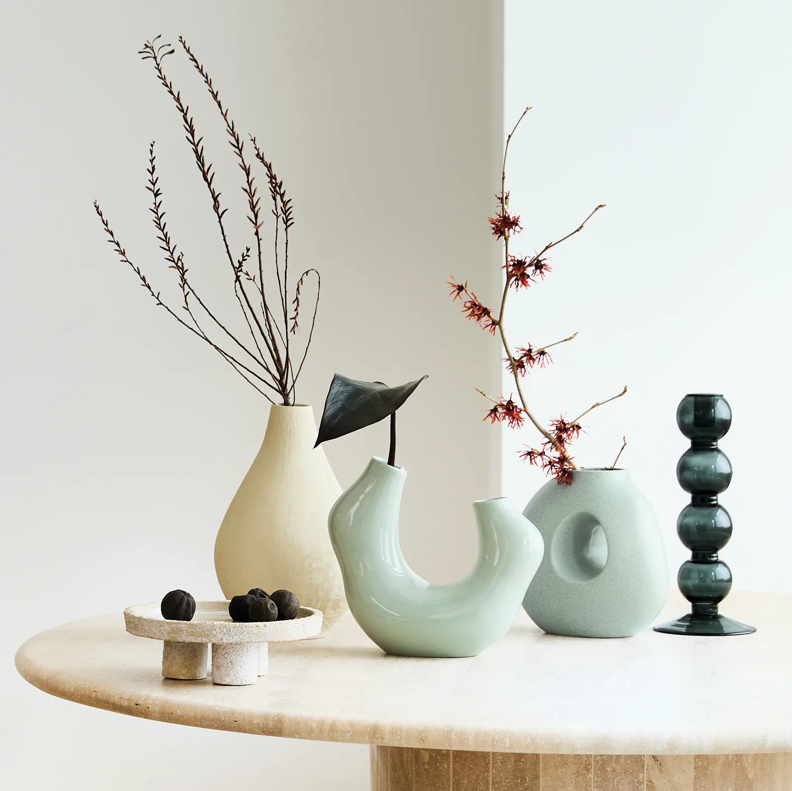 Vase Spada 21,5 cm, Ardoise URBAN NATURE CULTURE