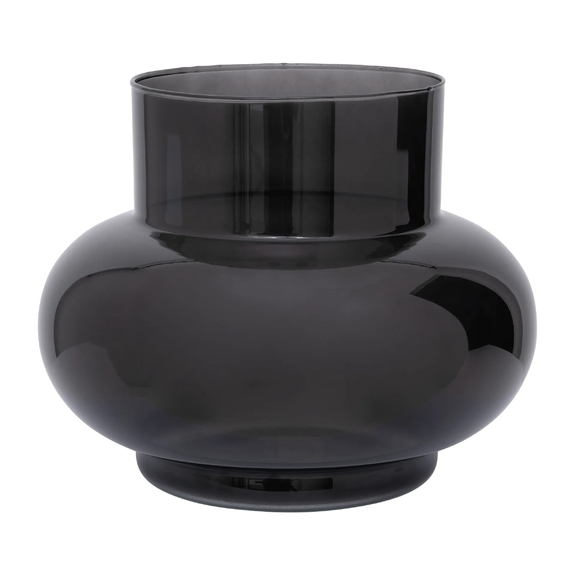 Vase Tummy B 17,5 cm, Black URBAN NATURE CULTURE