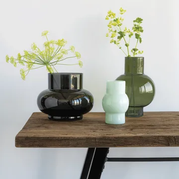 Vase Tummy B 17,5 cm - Black - URBAN NATURE CULTURE