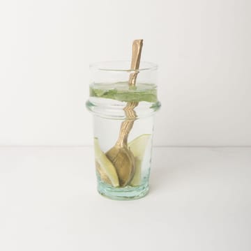 Verre en verre recyclé grand - Transparent-Vert - URBAN NATURE CULTURE