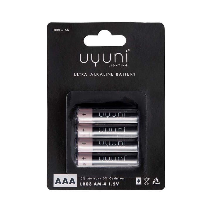 Batterie Uyuni Lot de 4 - AAA - Uyuni Lighting
