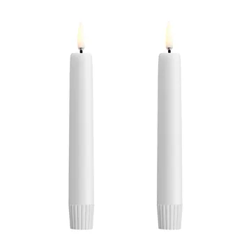 Bougie à chandelier Uyuni LED blanc Lot de 2 - Ø2,3x16,4 cm - Uyuni Lighting
