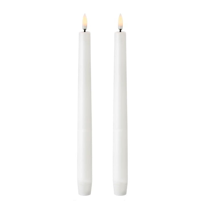 Bougie à chandelier Uyuni LED blanc Lot de 2 - 25,2 cm - Uyuni Lighting
