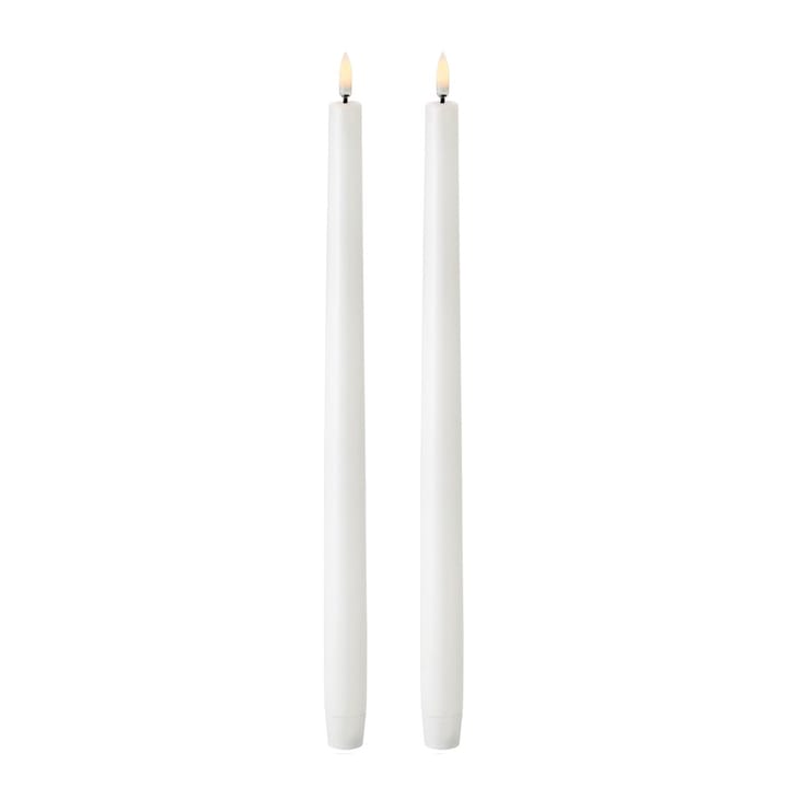 Bougie à chandelier Uyuni LED blanc Lot de 2 - 37,8 cm - Uyuni Lighting