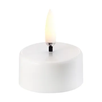 Bougie à photophore Uyuni LED blanc - Ø3,9x2,1 cm - Uyuni Lighting