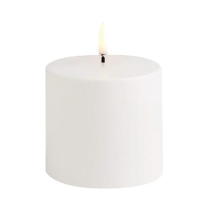 Bougie bloc Uyuni Outdoor LED blanc - 7,8 cm - Uyuni Lighting