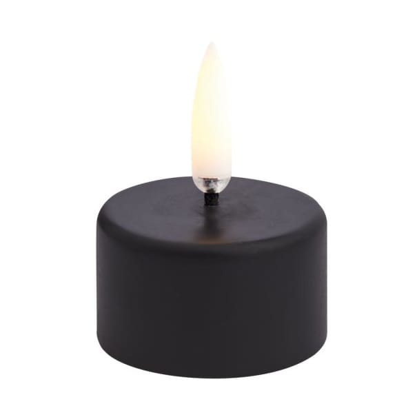 Bougie LED Uyuni Noir - Ø4x2,5 cm - Uyuni Lighting
