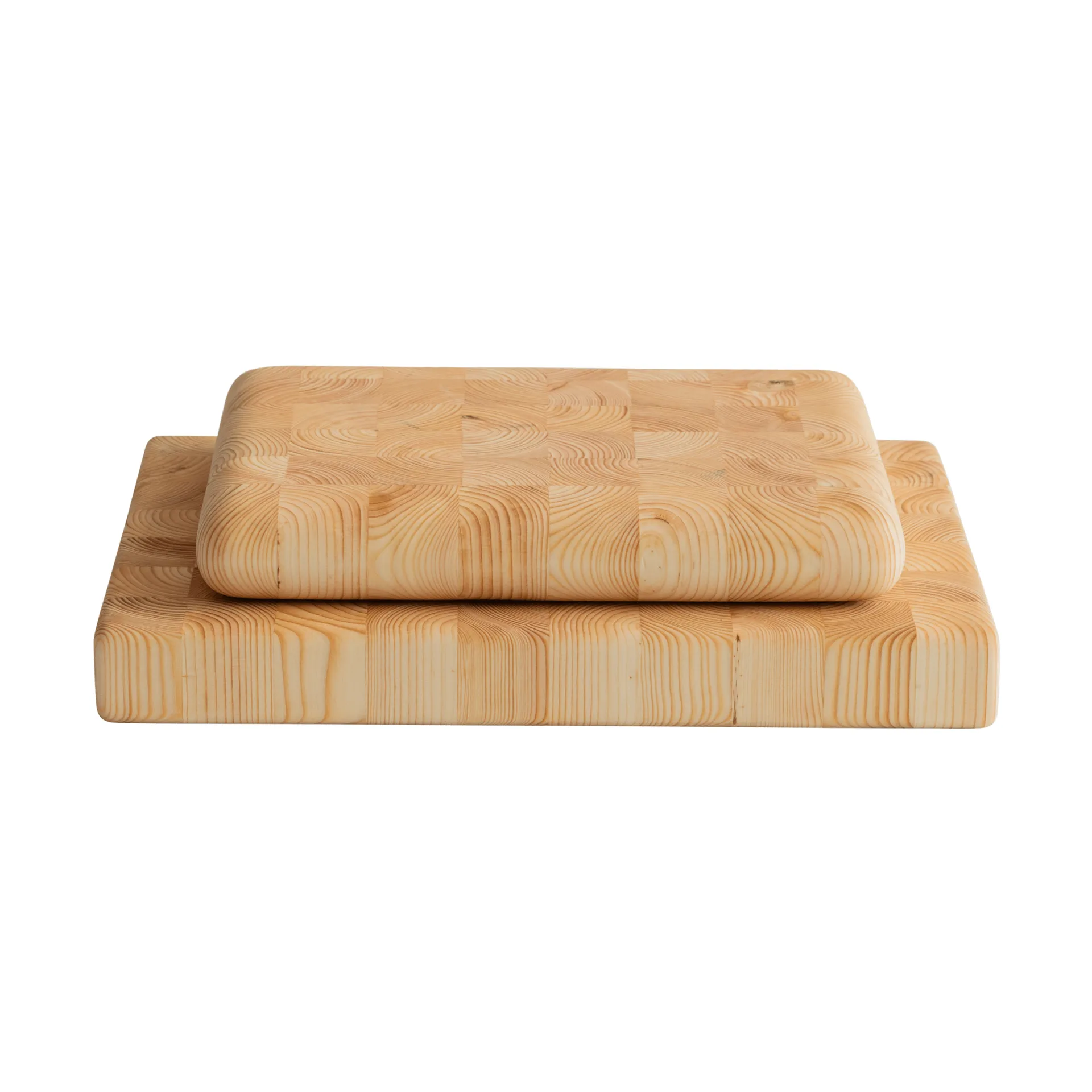 019 Syy Planche à découper, Huilé à la paraffine huilée, taille L 31x43x5 cm Vaarnii