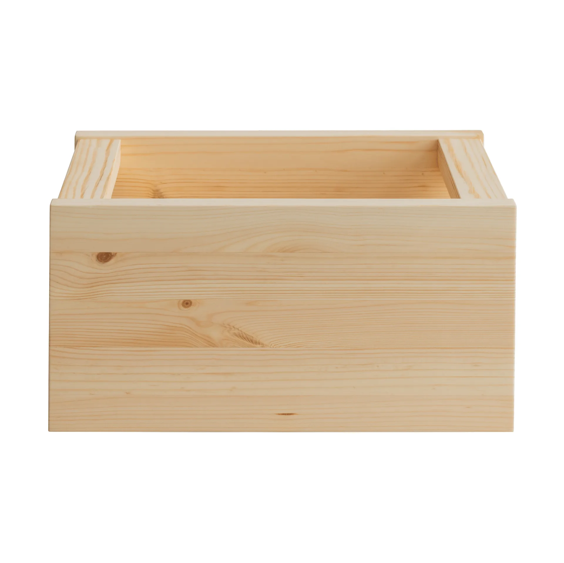 020 Koppa Crate boîte de rangement, Pin en finition huilée, taille S, 29x43x22 cm Vaarnii