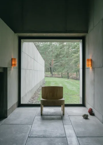 Applique murale 1004 Hans Wall Light - Pin en huile-cire mat, 16x24 cm - Vaarnii