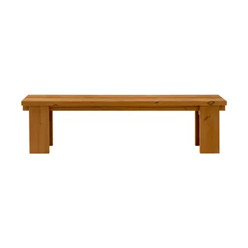 Banc 013 Osa Outdoor Bench - Pin traité thermiquement, 182×37×49 cm - Vaarnii