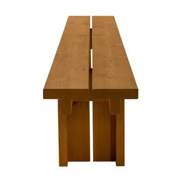 Banc 013 Osa Outdoor Bench - Pin traité thermiquement, 270×37×49 cm - Vaarnii