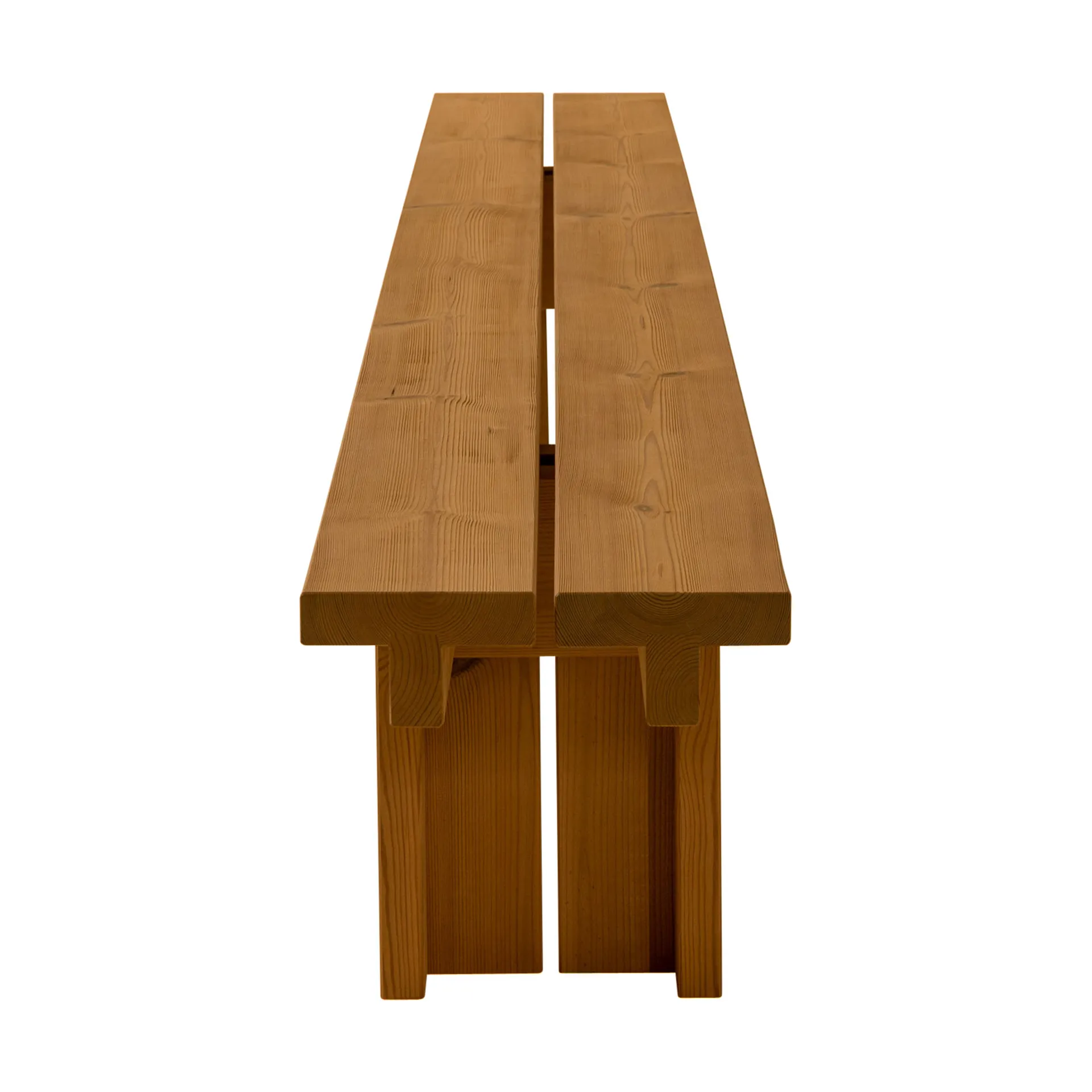 Banc 013 Osa Outdoor Bench, Pin traité thermiquement, 333×37×49 cm Vaarnii