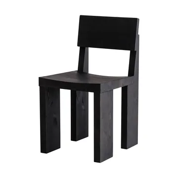 Chaise 001 Dining Chair - Pin noir teinté - Vaarnii