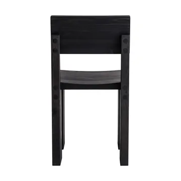 Chaise 001 Dining Chair - Pin noir teinté - Vaarnii