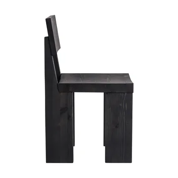 Chaise 001 Dining Chair - Pin noir teinté - Vaarnii