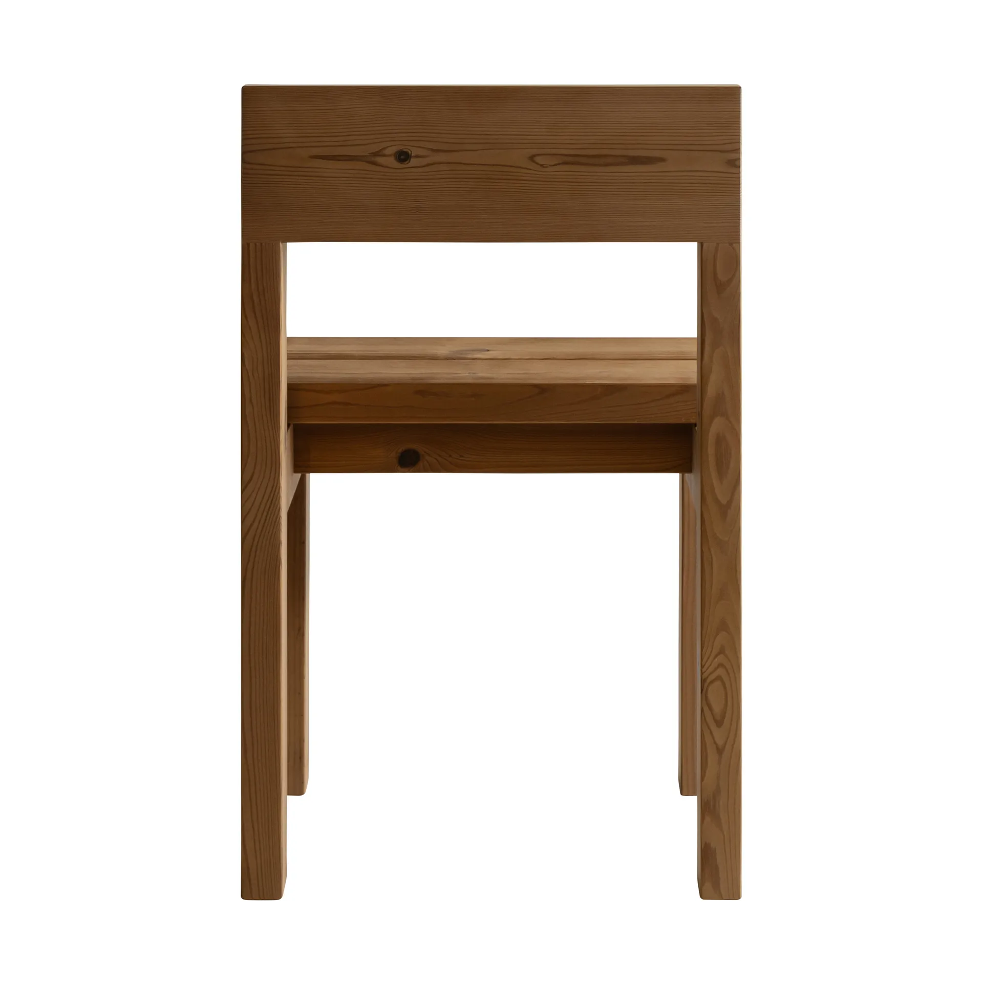 Chaise 013 Osa Outdoor Dining Chair, Pin huilé-ciré mat Vaarnii