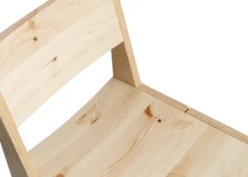 Chaise 016 Maasto Dining Chair - Pin en huile-cire mat - Vaarnii