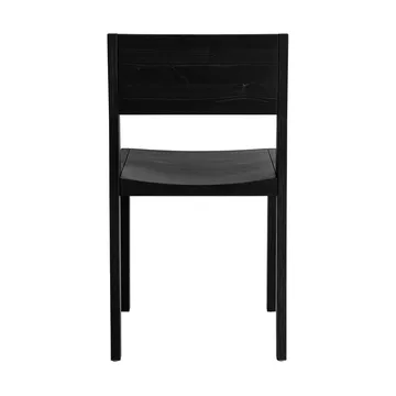 Chaise 016 Maasto Dining Chair - Pin teinté noir - Vaarnii