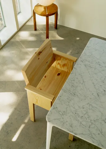 Fauteuil à accoudoirs 016 Maasto Dining Armchair - Pin en huile-cire mat - Vaarnii