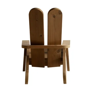 Fauteuil lounge 015 Peace Outdoor Lounge Chair - Pin traité thermiquement - Vaarnii