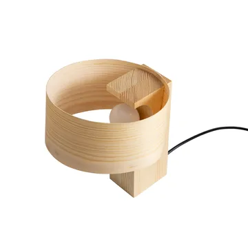 Lampe de table 018 Hoop Table Lamp - Pin en huile-cire mat, 23 cm - Vaarnii