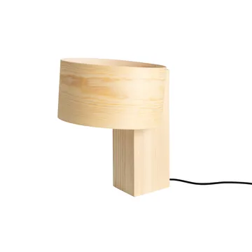 Lampe de table 018 Hoop Table Lamp - Pin en huile-cire mat, 34 cm - Vaarnii