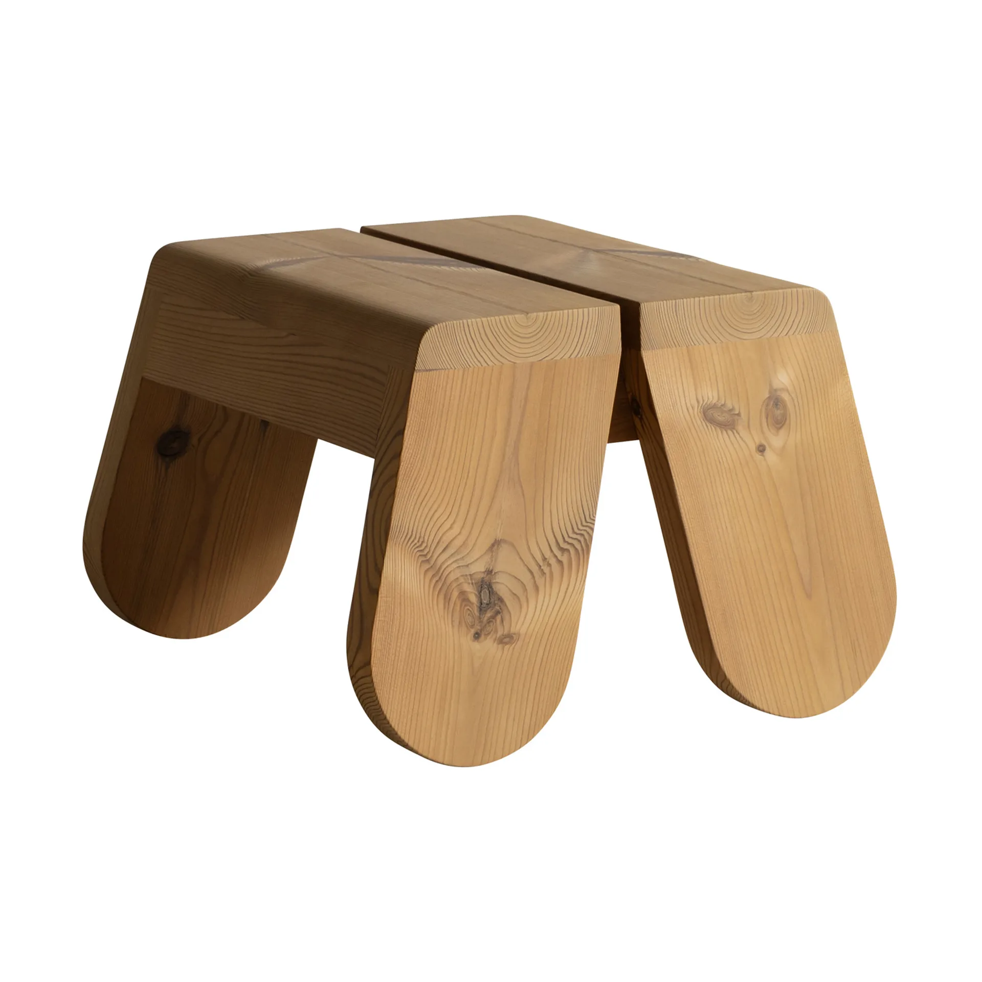 Pouf repos-pieds 015 Peace Outdoor Foot Stool, Pin traité thermiquement Vaarnii