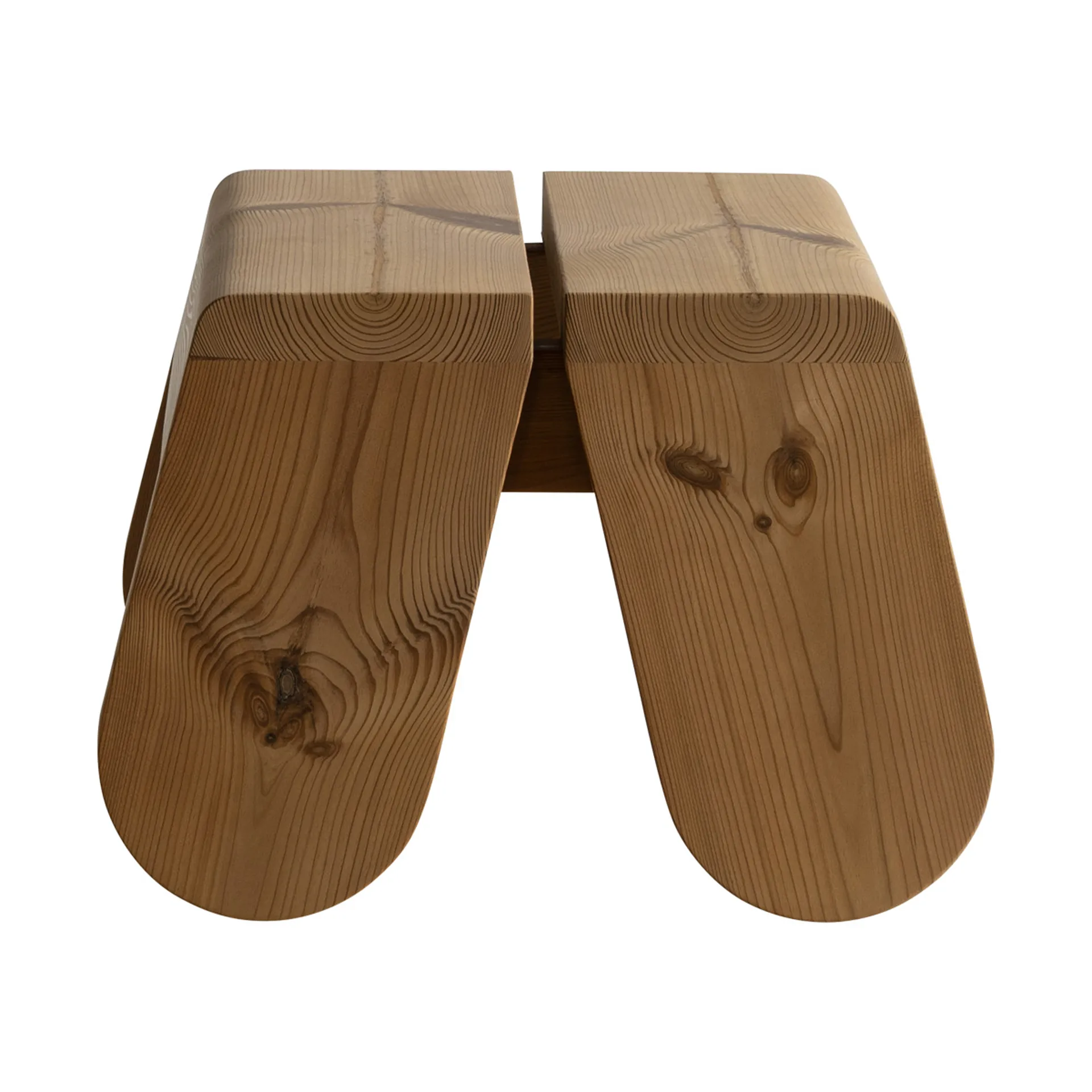 Pouf repos-pieds 015 Peace Outdoor Foot Stool, Pin traité thermiquement Vaarnii
