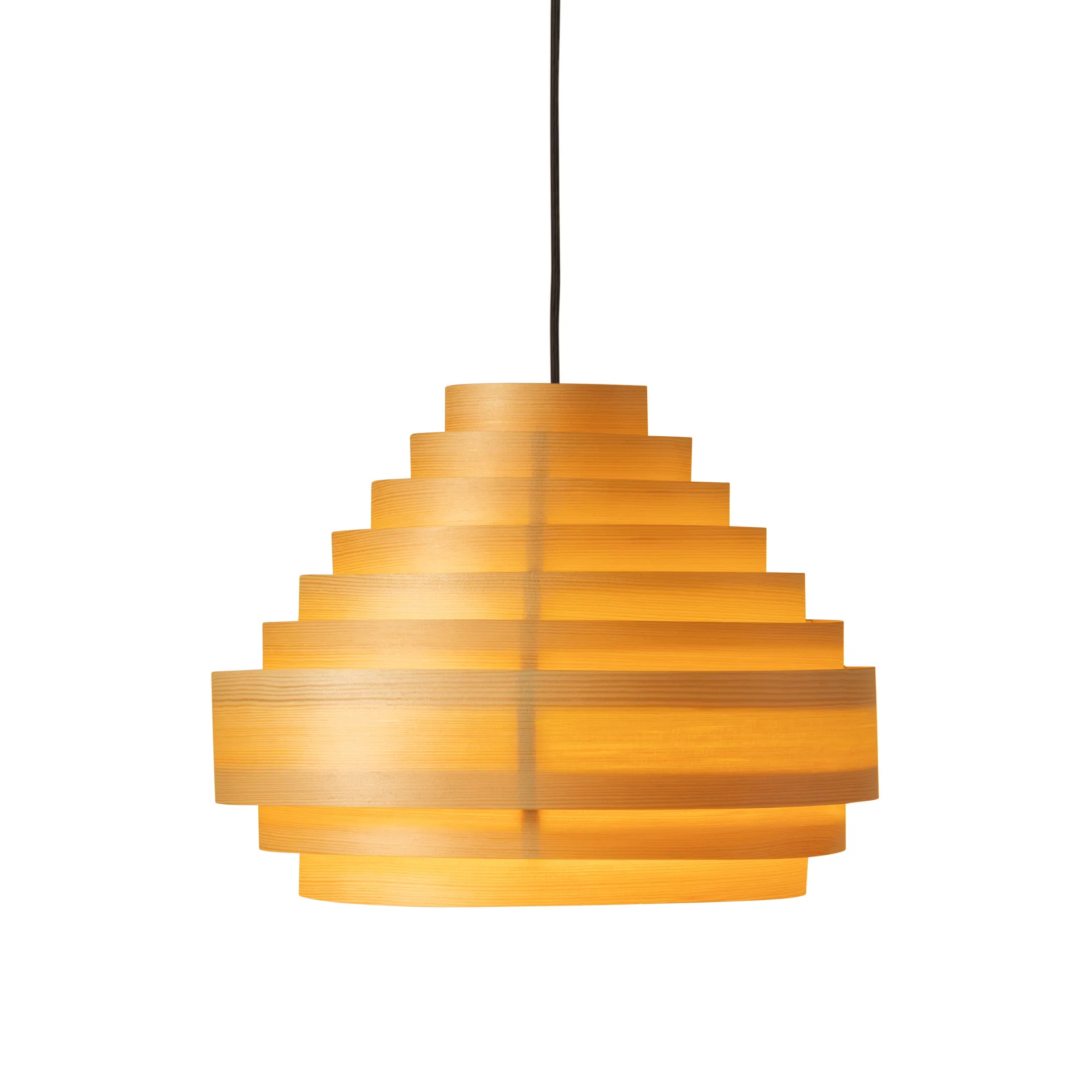 Suspension 1001 Hans Pendant, Pin en huile-cire mat, Ø38 cm Vaarnii