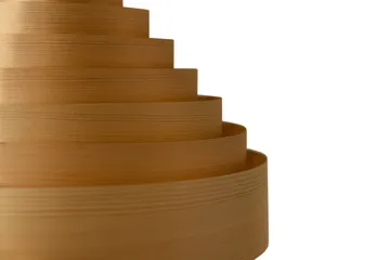 Suspension 1001 Hans Pendant - Pin en huile-cire mat, Ø38 cm - Vaarnii