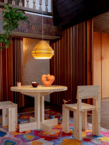 Suspension 1001 Hans Pendant - Pin en huile-cire mat, Ø38 cm - Vaarnii