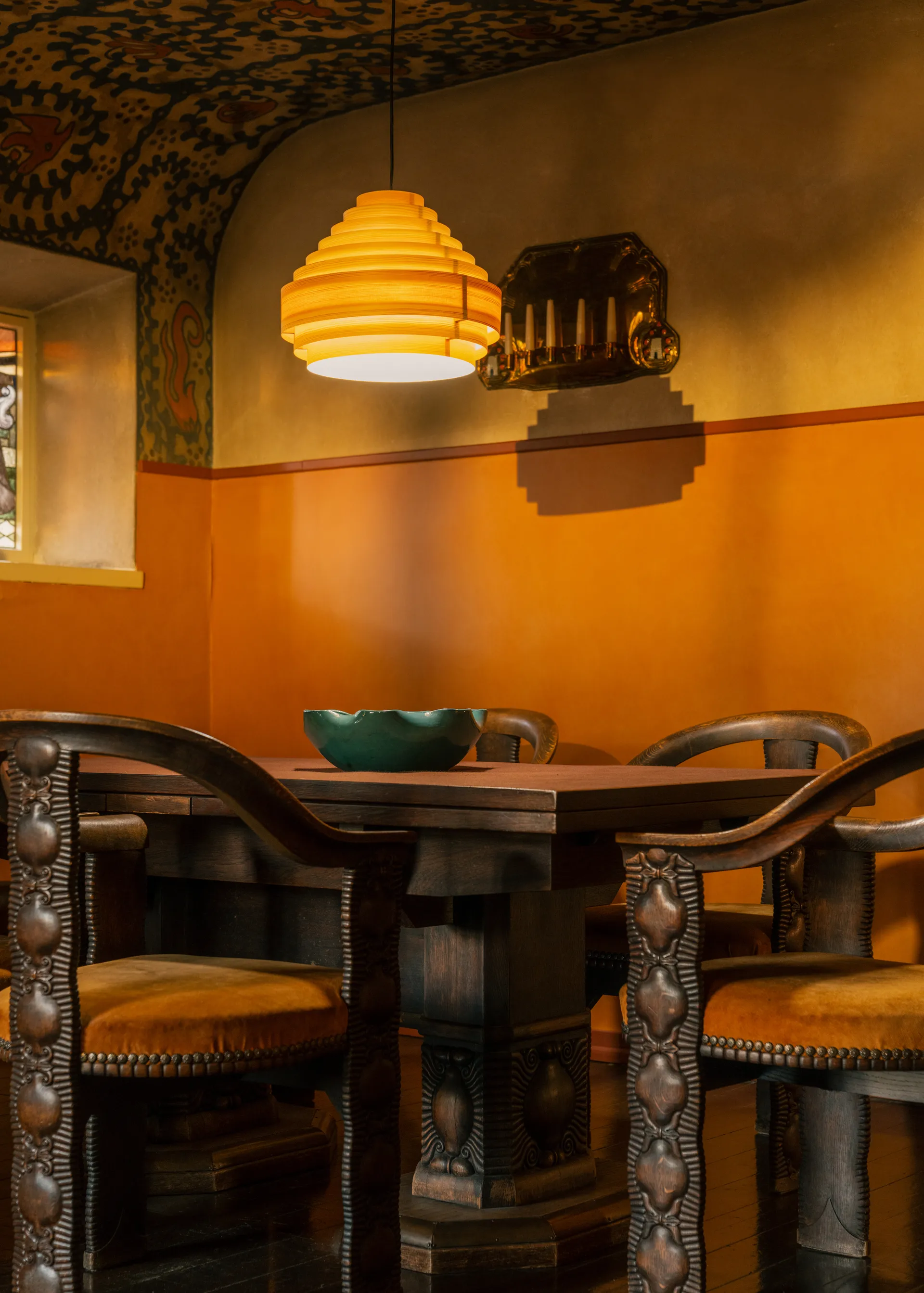 Suspension 1001 Hans Pendant, Pin en huile-cire mat, Ø38 cm Vaarnii