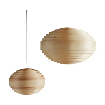 Suspension 1002 Hans Pendant - Pin en huile-cire mat, XL Ø70 cm - Vaarnii
