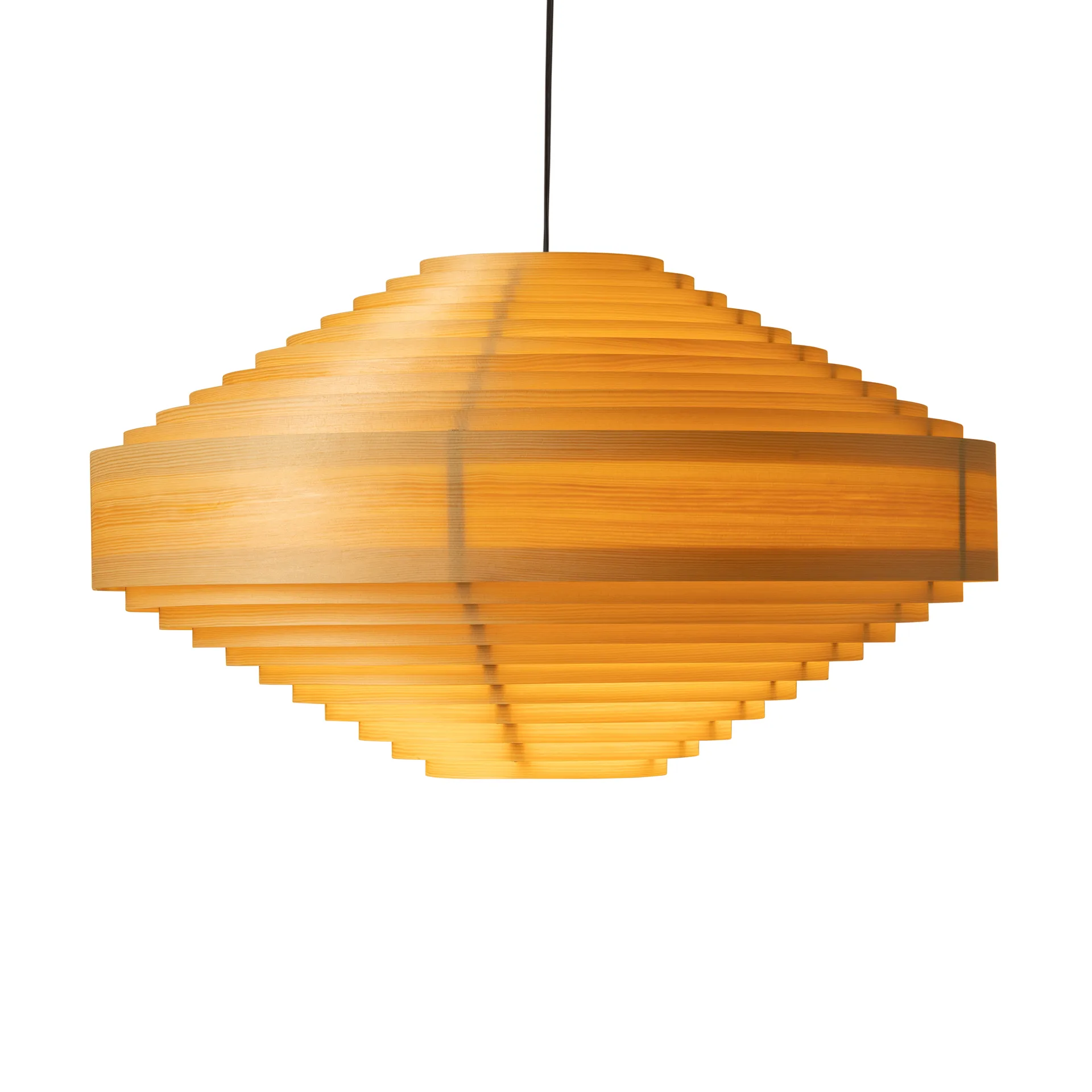 Suspension 1003 Hans Pendant, Pin en huile-cire mat, Ø60 cm Vaarnii