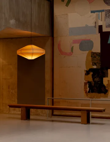 Suspension 1003 Hans Pendant - Pin en huile-cire mat, Ø60 cm - Vaarnii