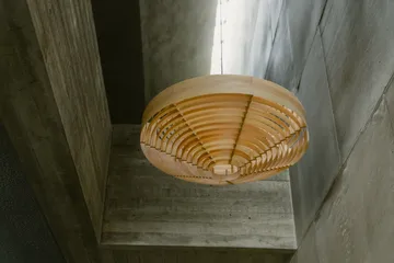 Suspension 1003 Hans Pendant - Pin en huile-cire mat, XL Ø90 cm - Vaarnii