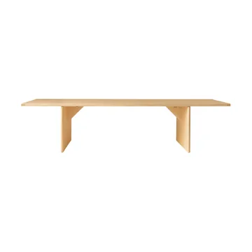 Table 012 Kolmio Dining Table - Pin en huile-cire mat, 305×99×72 cm - Vaarnii
