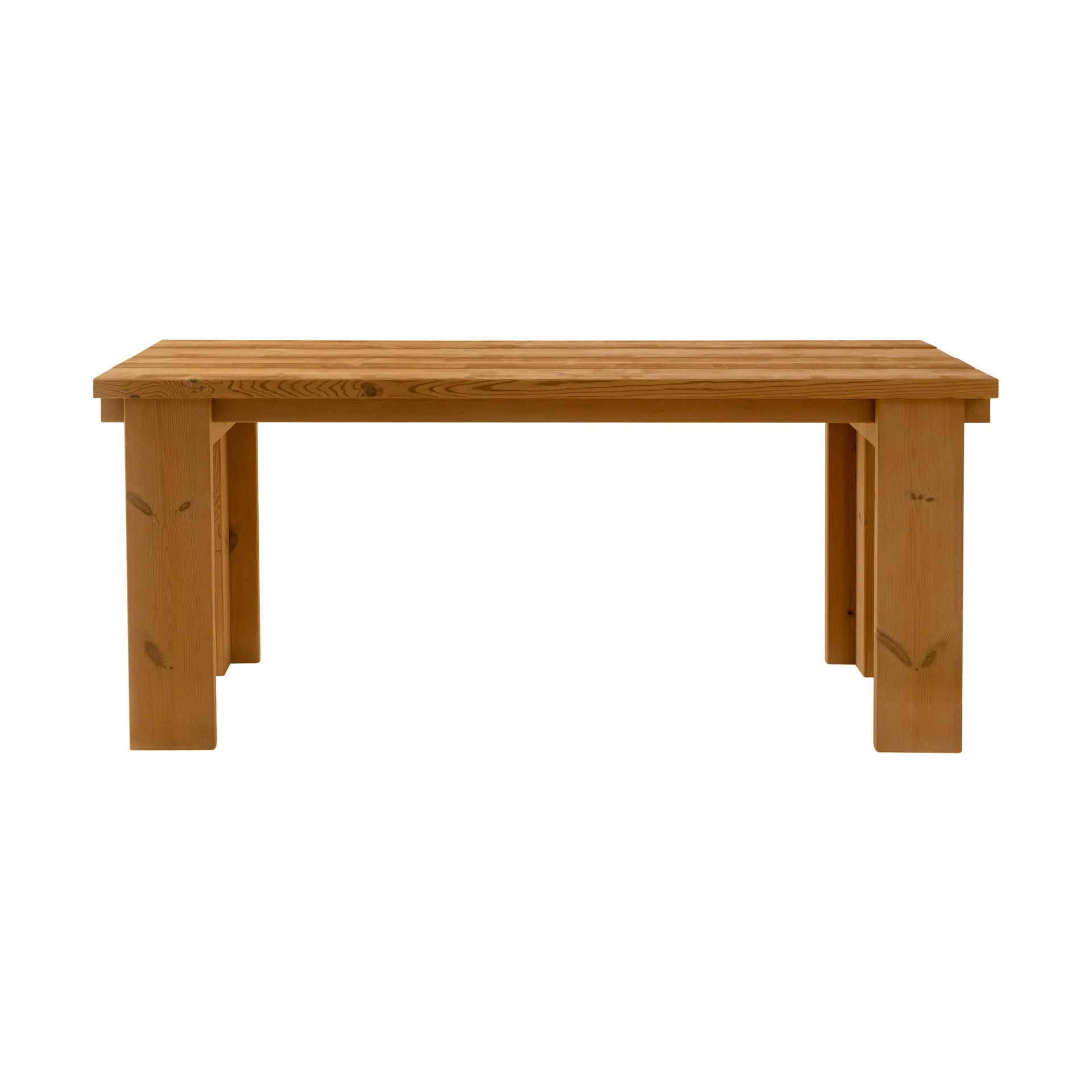 Table 013 Osa Outdoor Table, Pin traité thermiquement, 182×75×78 cm Vaarnii