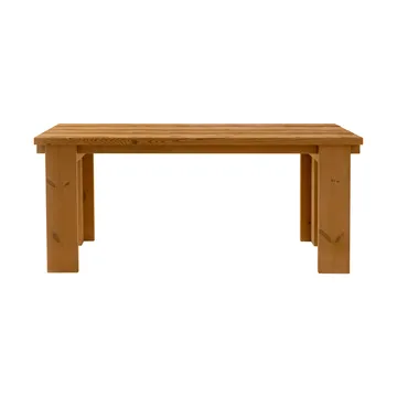 Table 013 Osa Outdoor Table - Pin traité thermiquement, 182×75×78 cm - Vaarnii