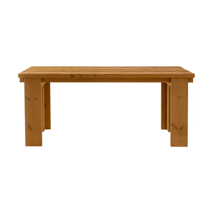 Table 013 Osa Outdoor Table - Pin traité thermiquement, 182×75×78 cm - Vaarnii