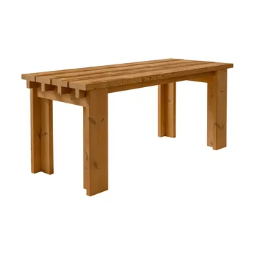 Table 013 Osa Outdoor Table - Pin traité thermiquement, 182×75×78 cm - Vaarnii
