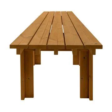 Table 013 Osa Outdoor Table - Pin traité thermiquement, 270x94x78 cm - Vaarnii