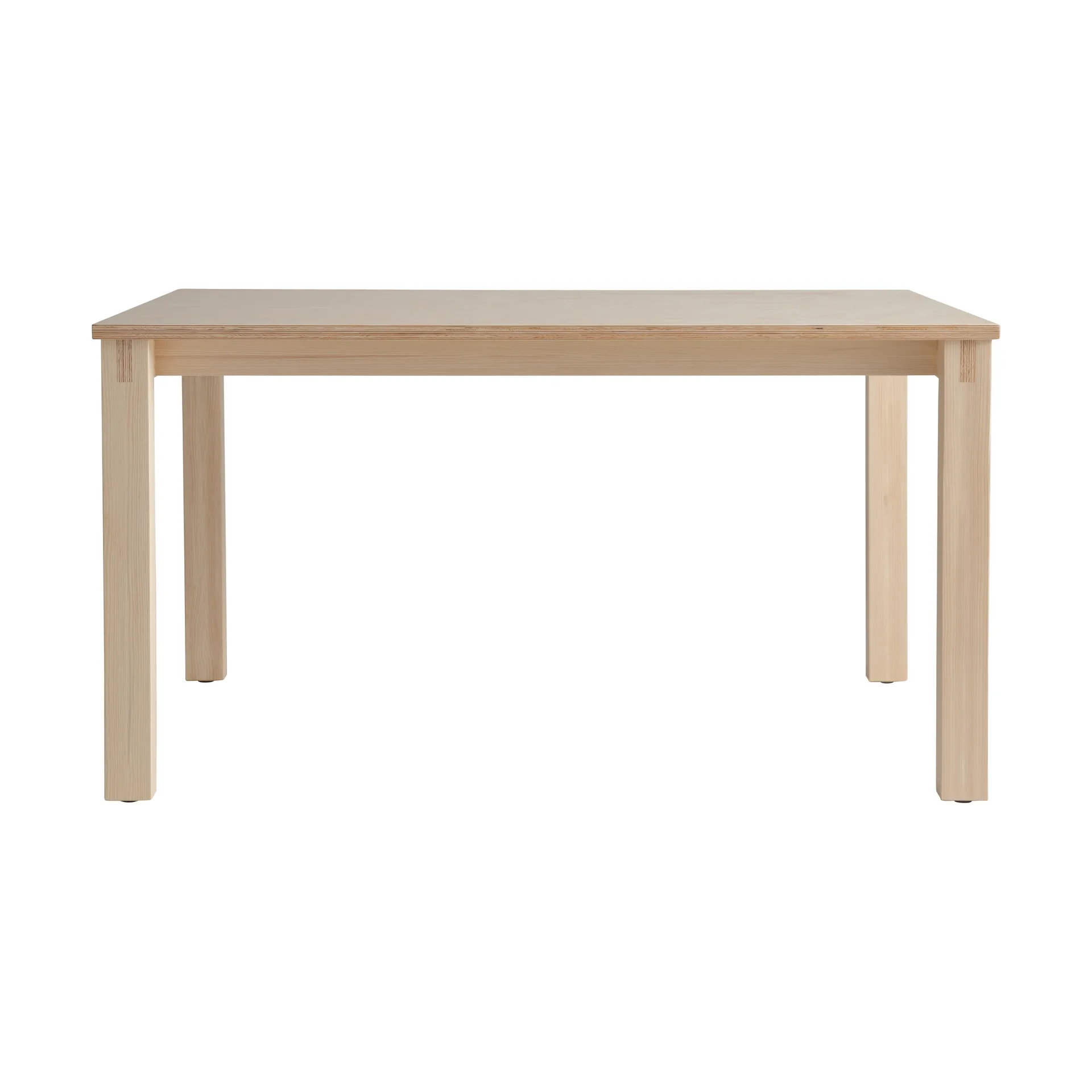Table 016 Maasto Table, Pin en huile-cire mat, 200×90×75 cm Vaarnii